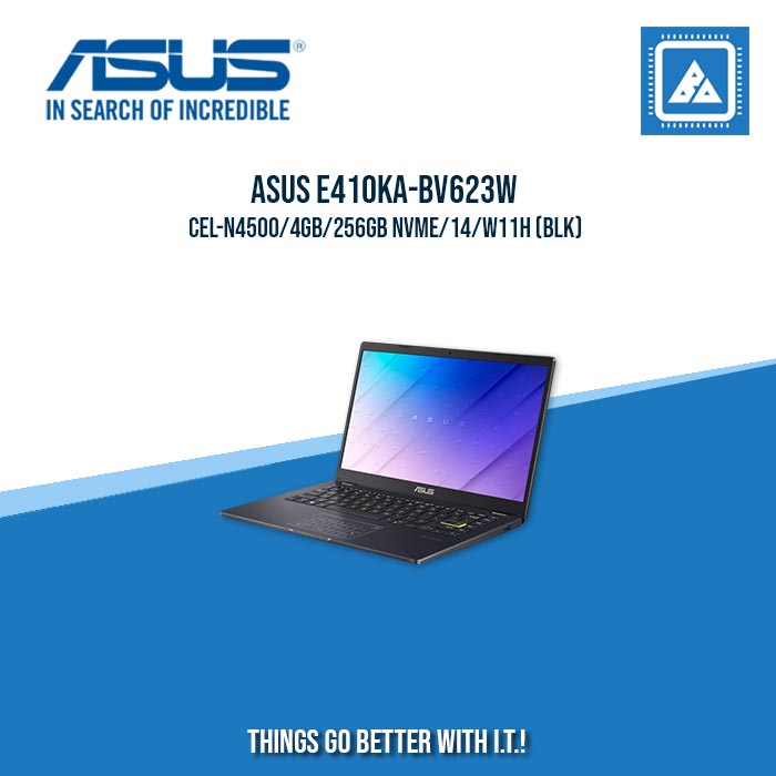 ASUS VIVOBOOK E410KA-BV623W CEL-N4500/4GB/256GB NVME | BEST FOR STUDENT LAPTOP ASUS VIVOBOOK E410KA-BV623W CEL-N4500/4GB/256GB NVME | BEST FOR STUDENT LAPTOP
